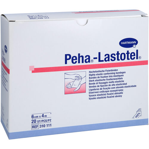 PEHA-LASTOTEL Fixierbinde 6 cmx4 m