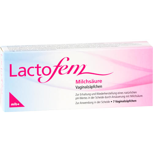 LACTOFEM Milchsäure Vaginalzäpfchen