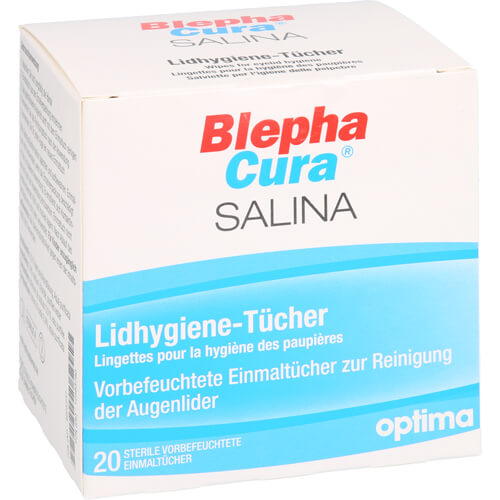 BLEPHACURA Salina Lidhygiene-Tücher