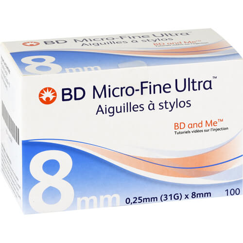 BD MICRO-FINE ULTRA Pen-Nadeln 0,25x8 mm 31 G