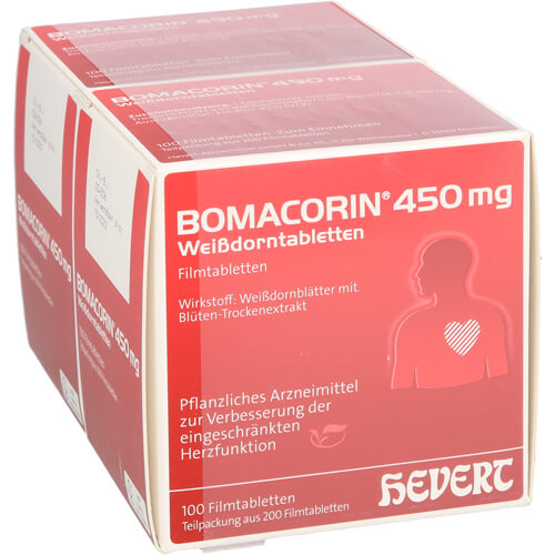 BOMACORIN 450 mg Weißdorntabletten