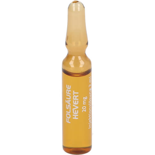 VITAMIN B12 PLUS Folsäure Hevert a 2 ml Ampullen