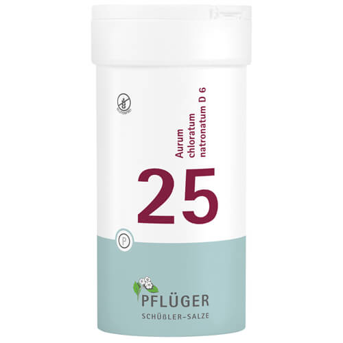 BIOCHEMIE Pflüger 25 Aurum chlorat.natron.D 6 Tab.