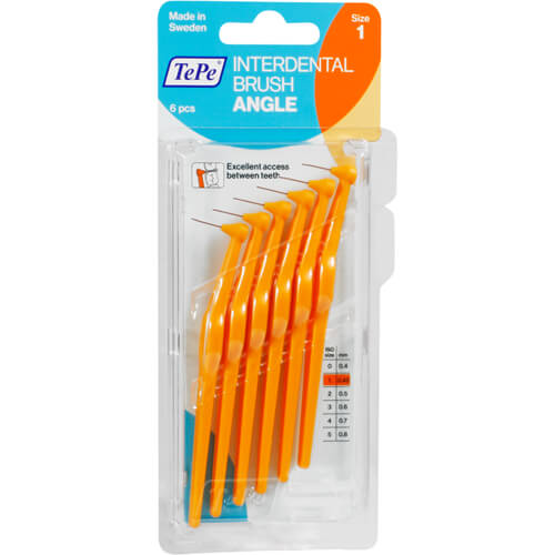 TEPE Angle Interdentalbürste 0,45mm orange
