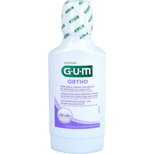 GUM ORTHO Mundspülung